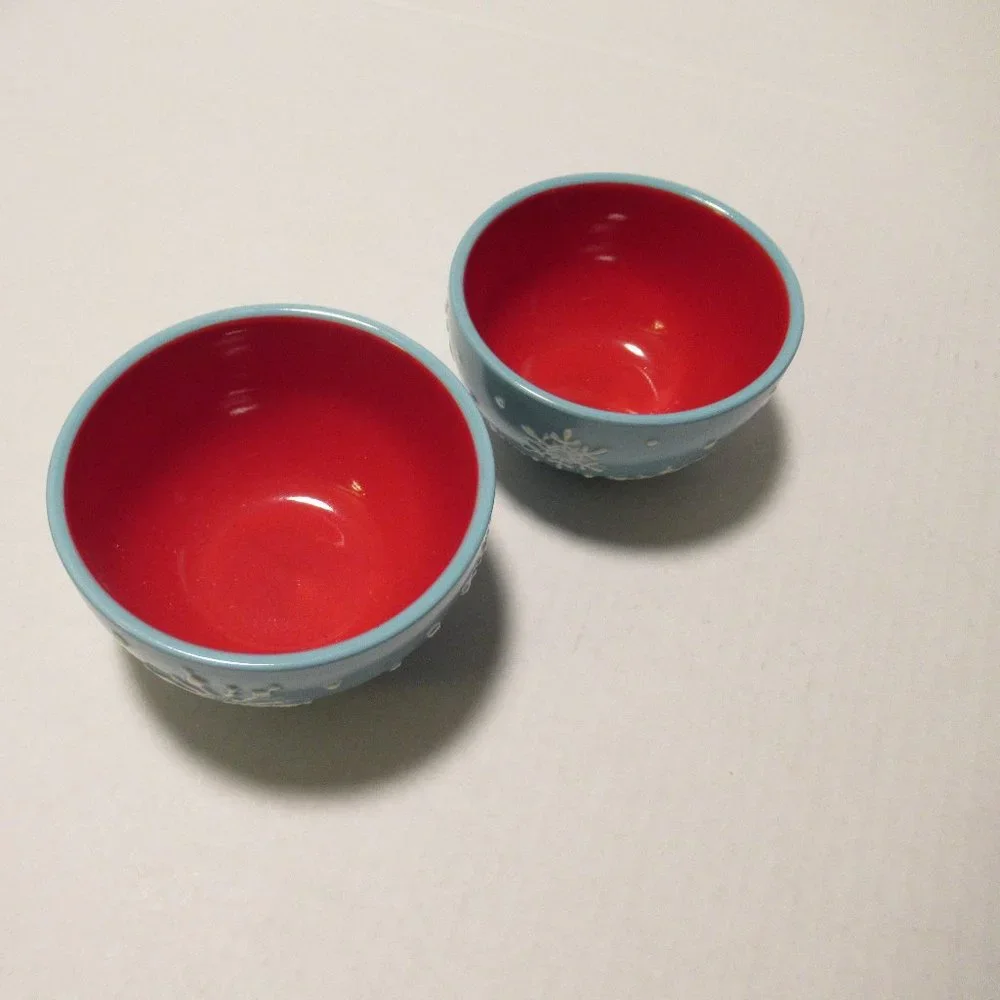 Hallmark Snowflake Bowl set